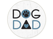 Dog Dad Car Coaster