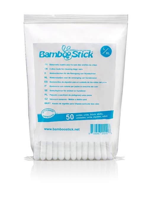 Bamboostick® Cotton Swabs - Dog Ear Swabs