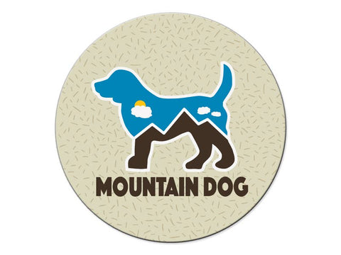 Car Coaster - Mountain Dog