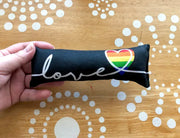 Cat Kicker - Pride Rainbow Heart Love