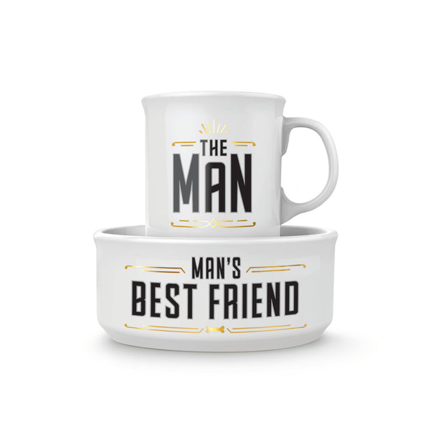 Howligans - Mug+Dog Bowl - The Man / Man&