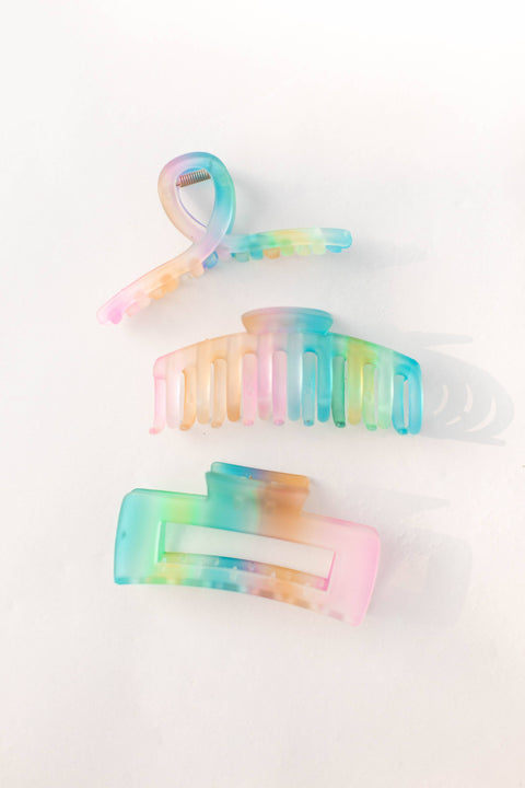 Space 46 Wholesale - Ombre Candy Hair Clip Hair Claw