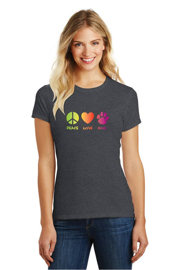 Peace Love Dog T-Shirt